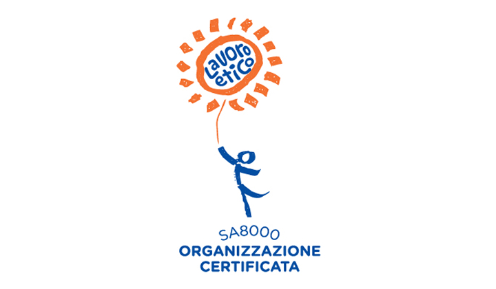 Certificazione logo SA 8000 v2